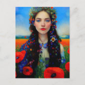 Postkaart in Oekraïne (Voorkant)