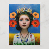 Postkaart in Oekraïne (Voorkant)