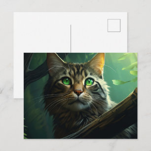 Postkaart In the Heart of the Jungle