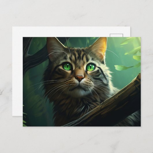 Postkaart In the Heart of the Jungle (Voorkant / Achterkant)