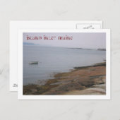 postkaart: Island in Maine Briefkaart (Voorkant / Achterkant)