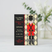 Postkaart, kerstrecorder, elke gebeurtenis briefkaart (Staand voorkant)