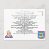 Postkaart met door liefde vervulde harten (Achterkant)