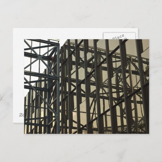 Postkaart met moderne architectuur (Voorkant / Achterkant)