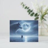 Postkaart 'Moed van de Stille Strijder' Feestdagenkaart (Staand voorkant)