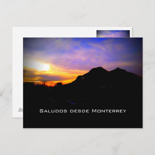 Postkaart Monterrey (Voorkant / Achterkant)