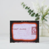 "Postkaart" (Oranje) Briefkaart (Staand voorkant)