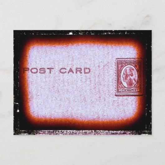 "Postkaart" (Oranje) Briefkaart (Voorkant)