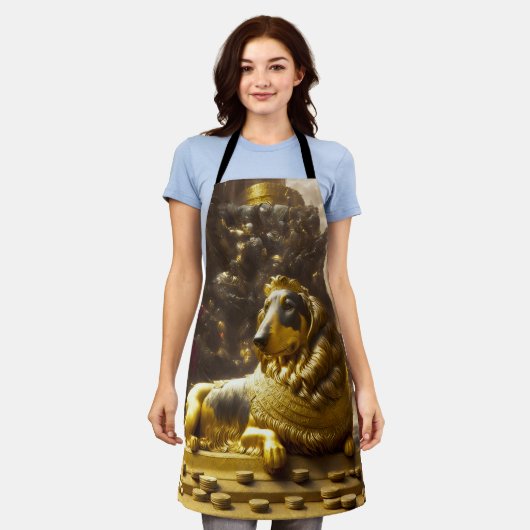 Postkaart Schort (Gedragen)