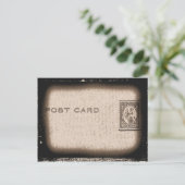 "Postkaart" (Sepia) Briefkaart (Staand voorkant)