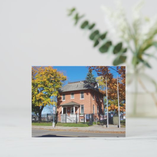 Postkaart Soo Weather Bureau (Staand voorkant)