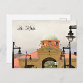 Postkaart, St. Kitts Briefkaart (Voorkant / Achterkant)