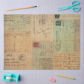 postkaart tissuepapier (Craft)