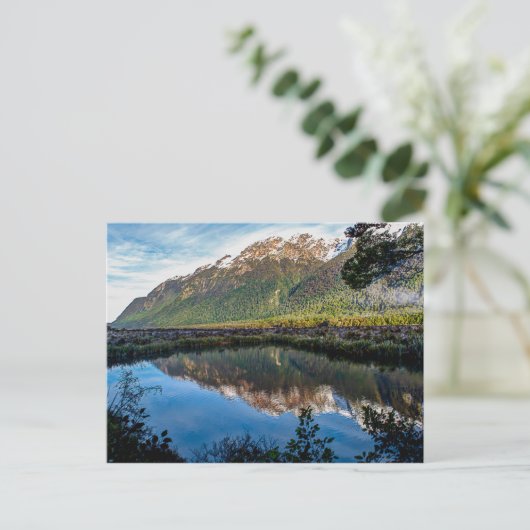 Postkaart uit Nieuw-Zeeland (Staand voorkant)