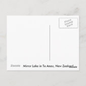 Postkaart uit Nieuw-Zeeland (Achterkant)