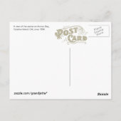 Postkaart van Catalina Island (Achterkant)