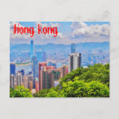 Postkaart - Victoria's piek in Hong Kong (Voorkant)