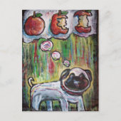 postkaart voor appelhonden (Voorkant)