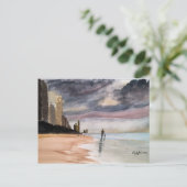 POSTKAART VOOR DE PARADISE VAN DE VERKOPER (Staand voorkant)