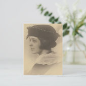 postkaart voor jonge dame (Staand voorkant)