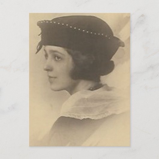 postkaart voor jonge dame (Voorkant)