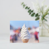 Postkaart voor zacht zend ijs (Staand voorkant)