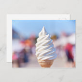 Postkaart voor zacht zend ijs (Voorkant / Achterkant)