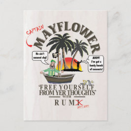 Postkaart. VRIJE JULLIE VAN JULLIE DENKEN. Briefkaart