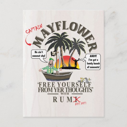 Postkaart. VRIJE JULLIE VAN JULLIE DENKEN. Briefkaart (Voorkant)