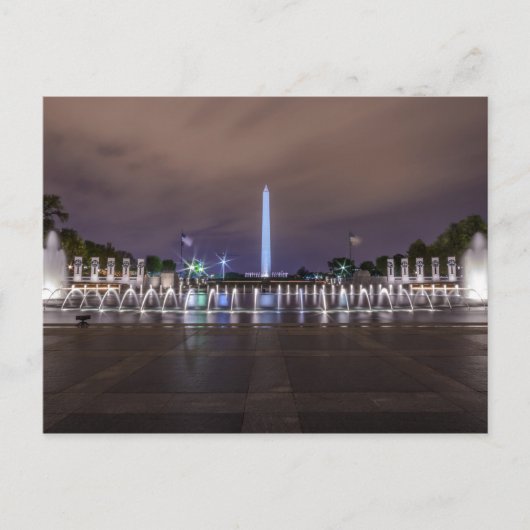 Postkaart World War II-herdenkingsmonument - Washi (Voorkant)