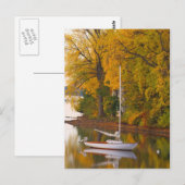 POSTKAART ZEEILBOOT VERMONT (Voorkant / Achterkant)
