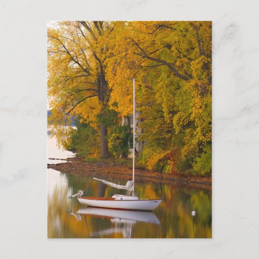 POSTKAART ZEEILBOOT VERMONT (Voorkant)