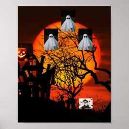 Postkaarten Halloween feest Poster