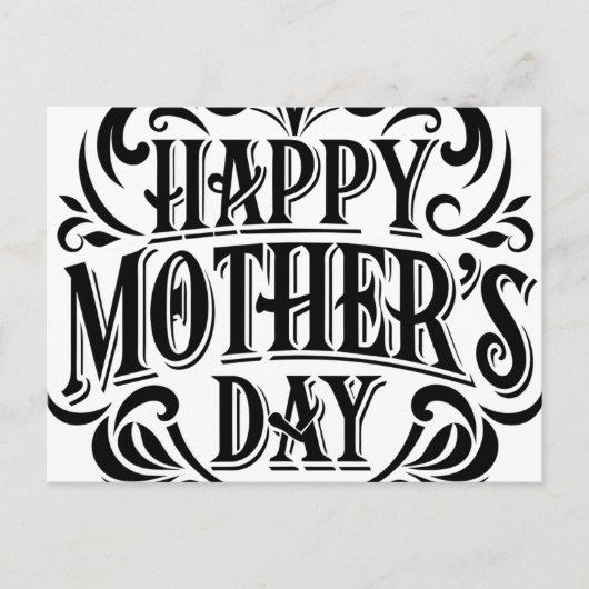 Postkaarten krijgen voor moederdag (Voorkant)