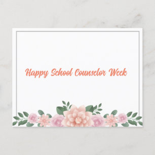 Postkaarten Ontwerp School Counselor Week 2023