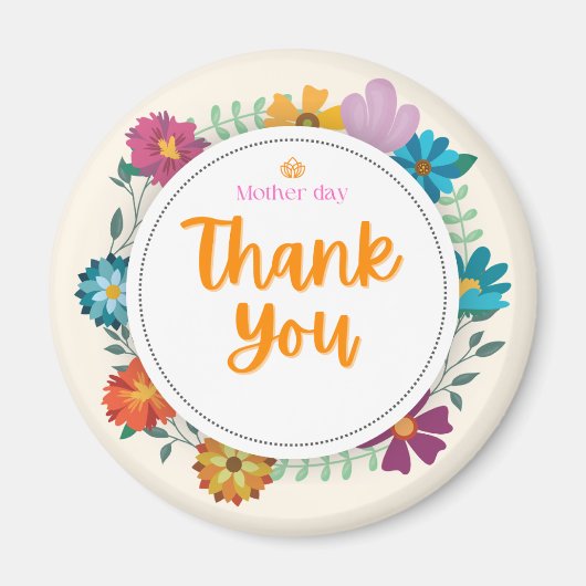 Postkaarten worden grappig voor moederdag magneet (Voorkant)