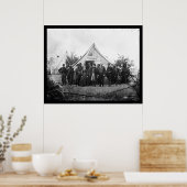 Postkantoor Kantoor in Falmouth, VA 1863 Poster (Keuken)