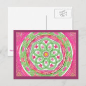 Postkarte 13 "Terug naar de geest" Briefkaart (Voorkant / Achterkant)