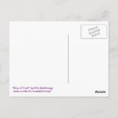 Postkarte 16 "Ring of Truth" Briefkaart (Achterkant)