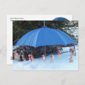 Postkarte - Adventskalender Briefkaart (Voorkant / Achterkant)