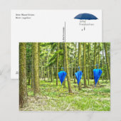 Postkarte - angeleint briefkaart (Voorkant / Achterkant)