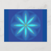 Postkarte "Blue Love" Briefkaart (Voorkant)