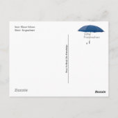 Postkarte - eingeschneit briefkaart (Achterkant)