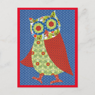 Postkarte Eule Briefkaart