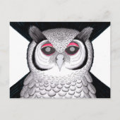 Postkarte Eule Briefkaart (Voorkant)