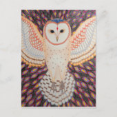 Postkarte Eule Briefkaart (Voorkant)