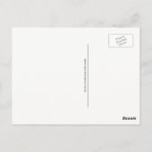Postkarte "FAMILIENSTERN" Briefkaart (Achterkant)