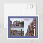 Postkarte Freiburg Briefkaart (Voorkant / Achterkant)