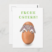 Postkarte Frohe Ostern Briefkaart (Voorkant / Achterkant)