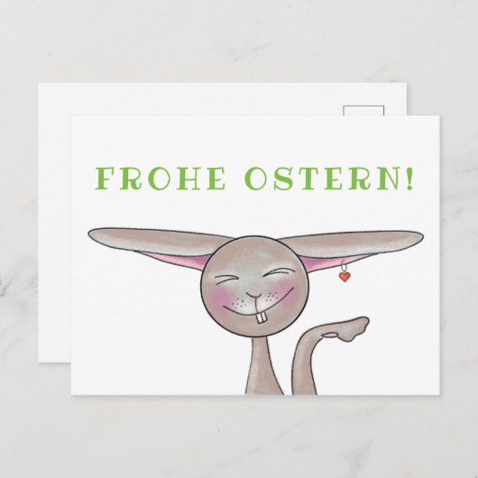 Postkarte Frohe Ostern Briefkaart (Voorkant / Achterkant)